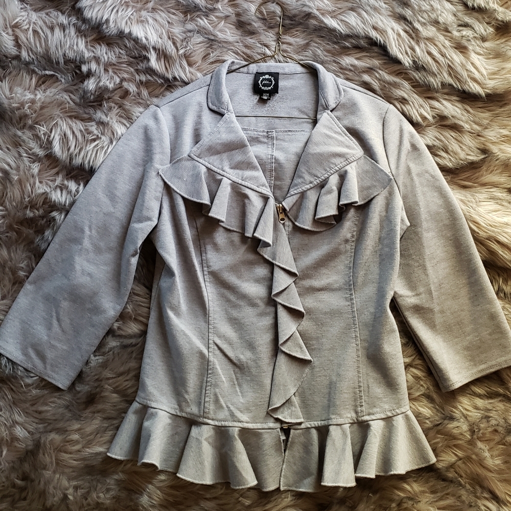 🌺 Ruffle Blazer for casual wear or work 🌺